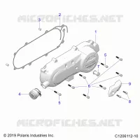 TREN, CLUTCH COVER AND DUCTING