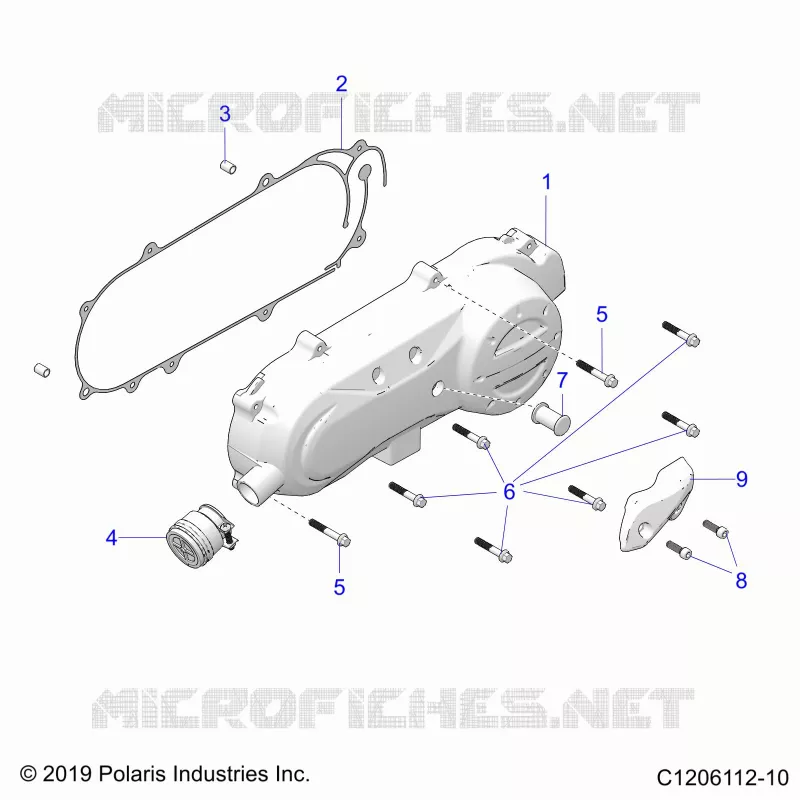 TREN, CLUTCH COVER AND DUCTING