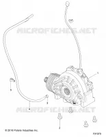 DRIVE TRAIN, FRONT MONTAJE DE ENGRANAJES