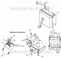 CAJA DE BATERIA 500 EFI SKS 0962574, EFI RMK 0962974, and EUROPEAN 500 EFI SKS (4931983198C006)