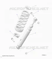SUSPENSION, CHOQUE FRONTAL