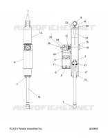 SUSPENSION, SHOCK TRASERO TRACK (7044819)