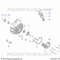 ENFRIAMIENTO SYSTEM AND WATER PUMP