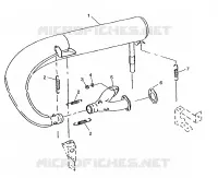 SISTEMA DE ESCAPE 500 INDY 0982764(A)(B) and EUROPEAN 500 INDY E982764A (4942104210C005)