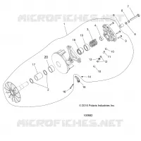 TREN, PRIMARY CLUTCH
