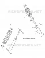 SUSPENSION TRASERA SHOCK