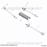 TREN, FRONT, MID, REAR PROP SHAFT