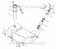 GASOLINA TANK SL 780 B964087 and Intl. SL 780 I964087 (4935523552A009)