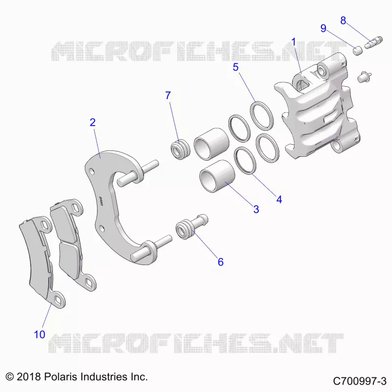 BRAKES, PINZA TRASERA