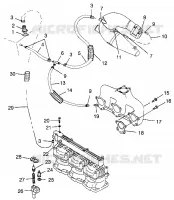 SISTEMA DE REFRIGERACIÓN SLTX B974590 and INTL. SLTX I974590 (4941214121B006)