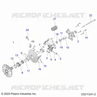 TREN, PRIMARY CLUTCH