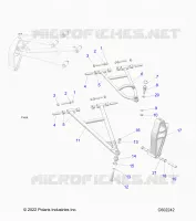 SUSPENSIÃ“N DELANTERA, CONTROL ARMS AND SPINDLE