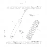 SUSPENSION TRASERA SHOCK