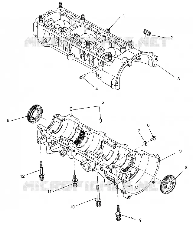 CAJA DEL CIGÜEÑAL ASSEMBLY XLT Special (Xtra) 0946767 (4927112711031A)