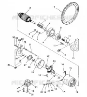 ARRANQUE DEL MOTOR MONTAJE CLASSIC TOURING / 0930865 (4922952295043A)
