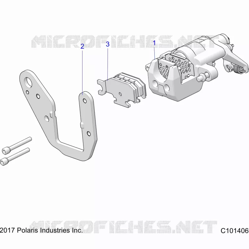 BRAKES, PINZA TRASERA