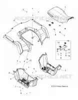 TRASERO CAB, ASIENTO and para pies