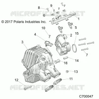 ENGINE, TOMA DE AIRE MANIFOLD