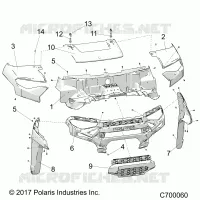 CAPUCHA AND FRONT FACIA
