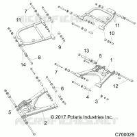 SUSPENSION TRASERA CONTROL ARMS