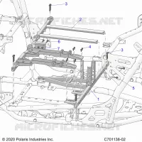 CHASSIS, SEAT AND CENTER MONTAJE DE LA CONSOLA