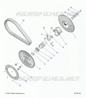 TREN, SECONDARY CLUTCH