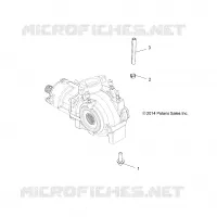 DRIVE TRAIN, MONTAJE DE ENGRANAJES, FRONT
