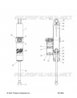 SUSPENSION, SHOCK TRASERO TRACK