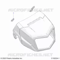 FARO DELANTERO POD, PLUGS