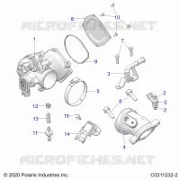 ENGINE, CUERPO DE MARIPOSA AND FUEL RAIL