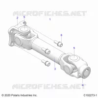 DRIVE TRAIN, PROP EJE TRASERO