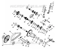 CAJA DE ENGRANAJES (Internal Components)