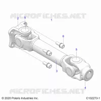 DRIVE TRAIN, PROP EJE TRASERO