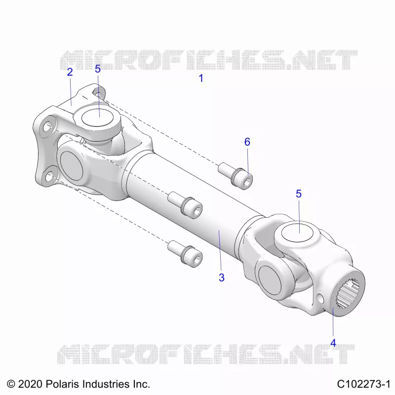 DRIVE TRAIN, PROP EJE TRASERO
