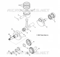 MOTOR, CIGUEÑAL AND PISTÓN