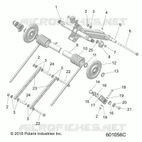 SUSPENSION, TRASERO ARM PAR
