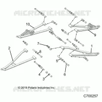 SUSPENSIÃ“N DELANTERA CONTROL ARMS