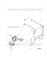 BODY, FRONT PARACHOQUES SUPPORT