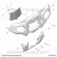 PARACHOQUES DELANTERO AND MOUNTING