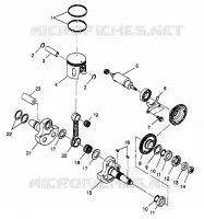 PISTÓN Y CIGÜEÑAL SCRAMBLER W967840 (4935823582C012)