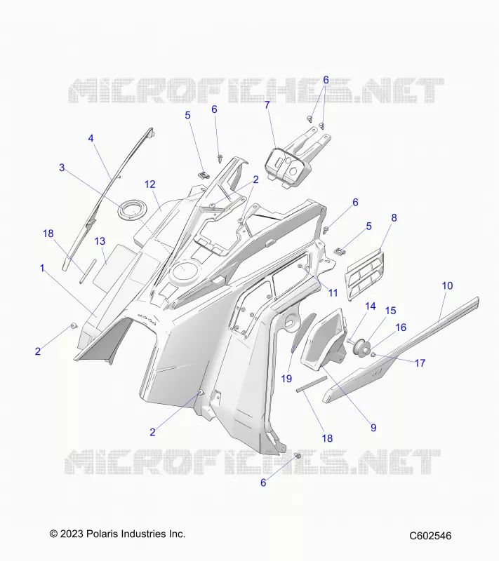 FAIRING MEDIO