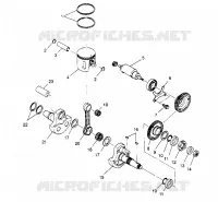 PISTÓN Y CIGÜEÑAL SPORTSMAN 4X4 W948040 (4926842684C013)