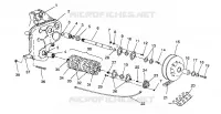TRACK and EJE DE TRANSMISIÓN ASSEMBLY WIDETRAK / 0932064 (4922982298015A)