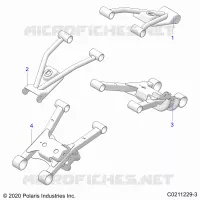SUSPENSION TRASERA CONTROL ARMS