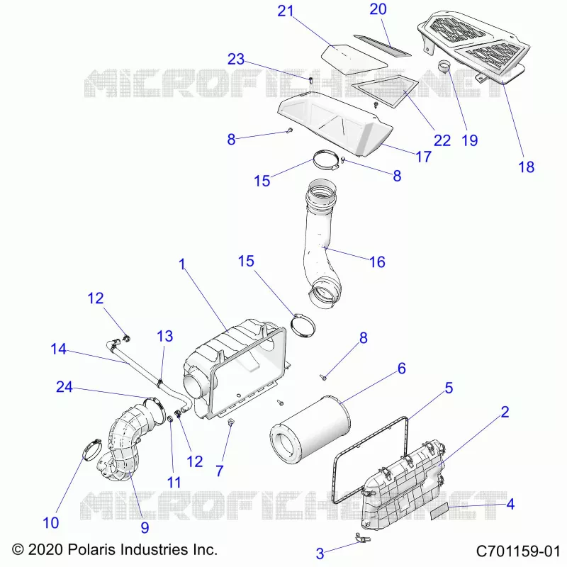 ENGINE, TOMA DE AIRE SYSTEM