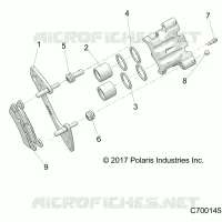 BRAKES, PINZA TRASERA