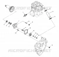 BOMBA DE AGUA Scrambler W957840 (4935823582D001)