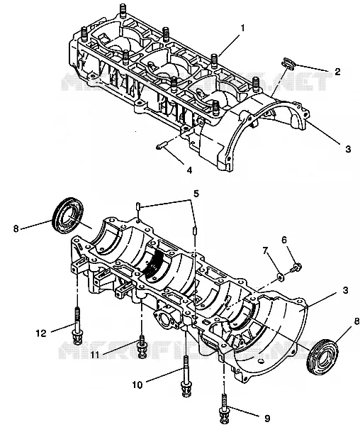 CAJA DEL CIGÜEÑAL ASSEMBLY XLT E940767,  XLT SP E940667    XLT SKS E940567 (49274227420032)