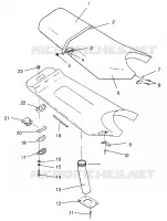Conjunto de asiento SLX 780 B954287 (4933953395A011)
