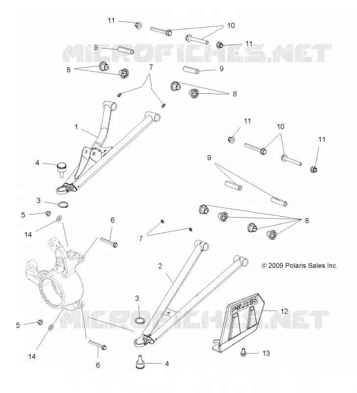 SUSPENSIÓN DELANTERA A-ARMS
